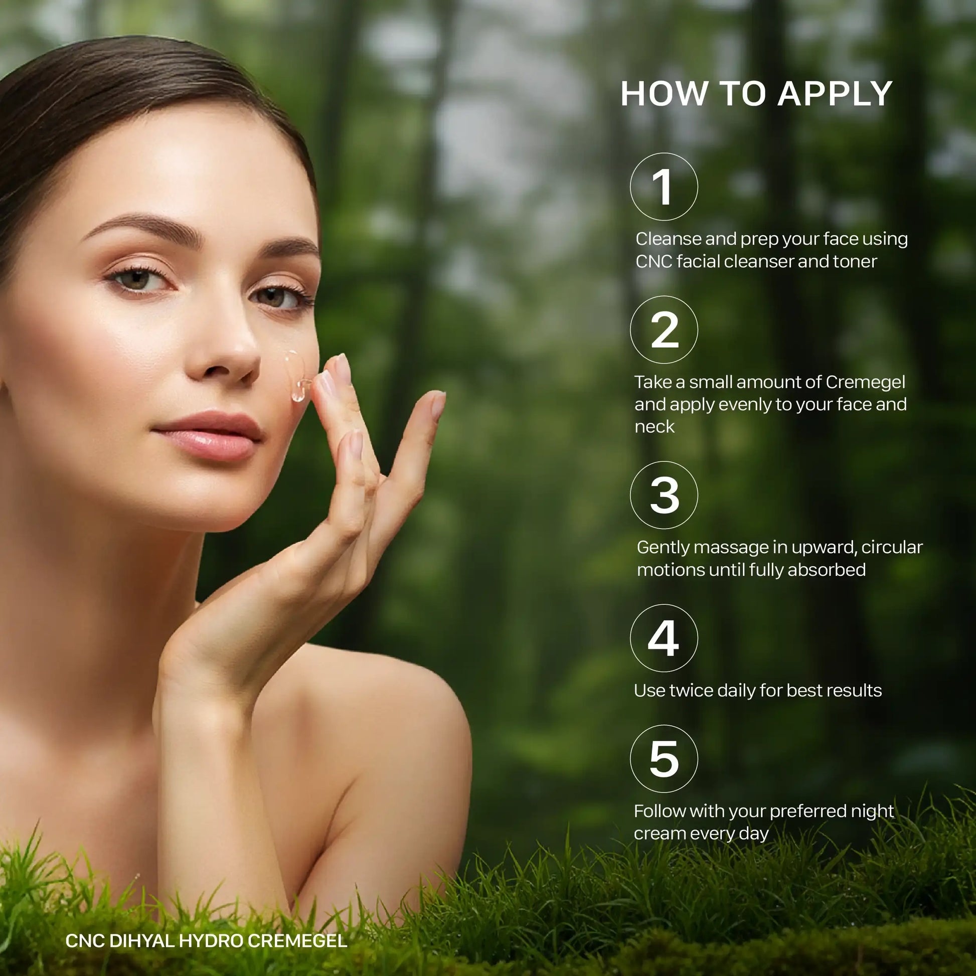 CNC Classic PLUS DiHyal Hydro Cremegel 50ml, Face Moisturizers