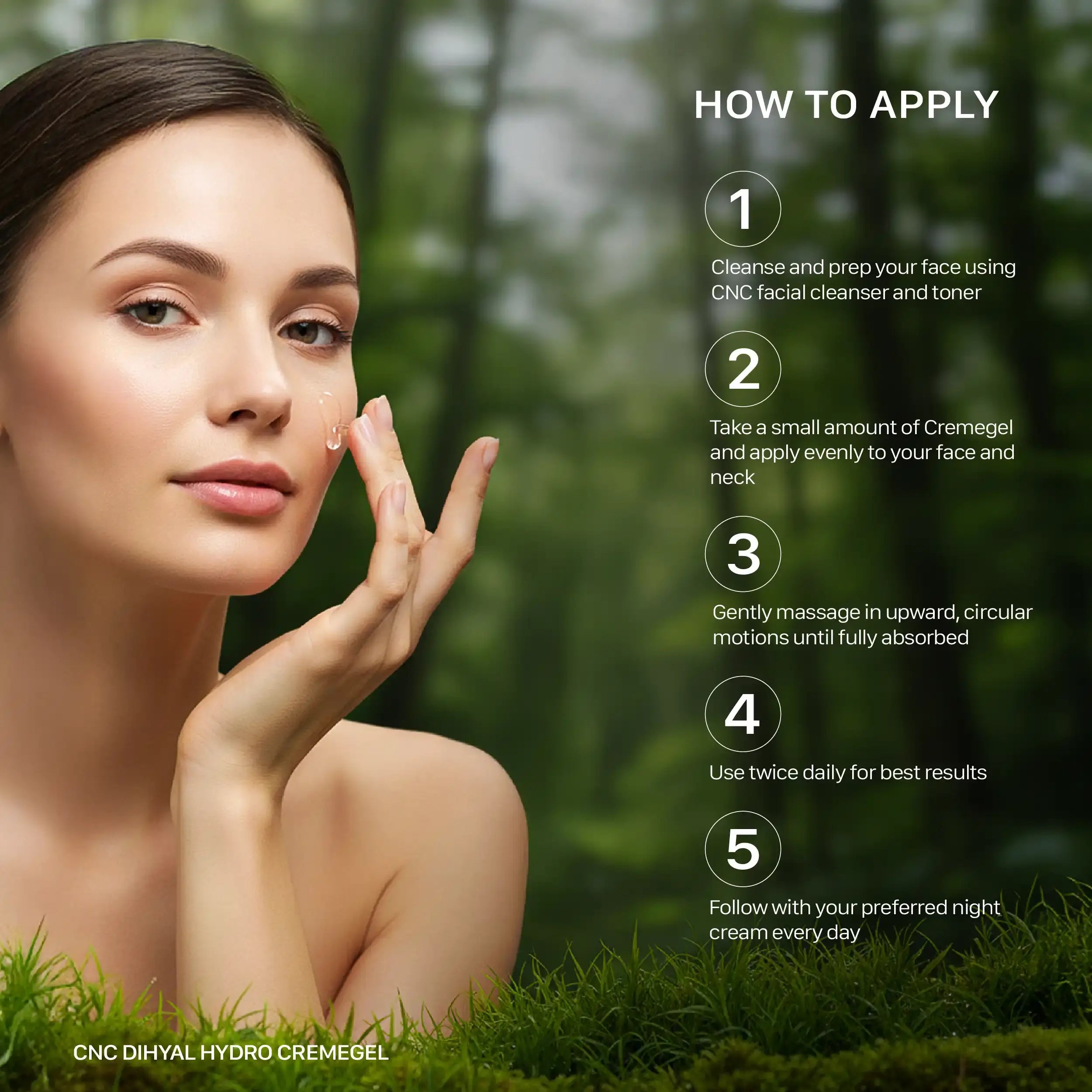 CNC Classic PLUS DiHyal Hydro Cremegel 50ml, Face Moisturizers