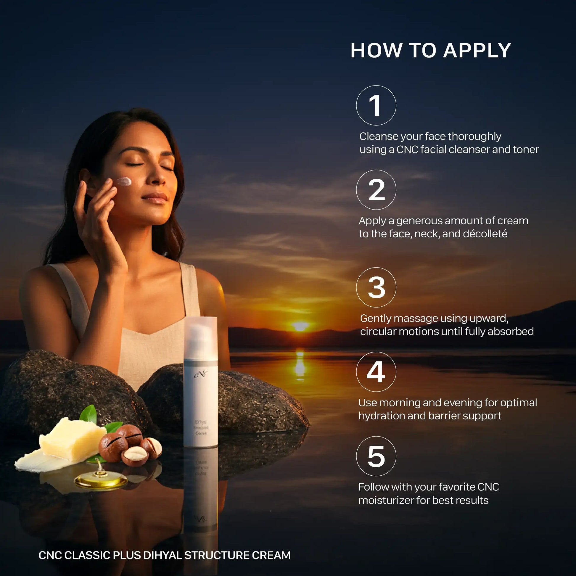 CNC Classic PLUS DiHyal Structure Creme, 150 ml, Face Moisturizers