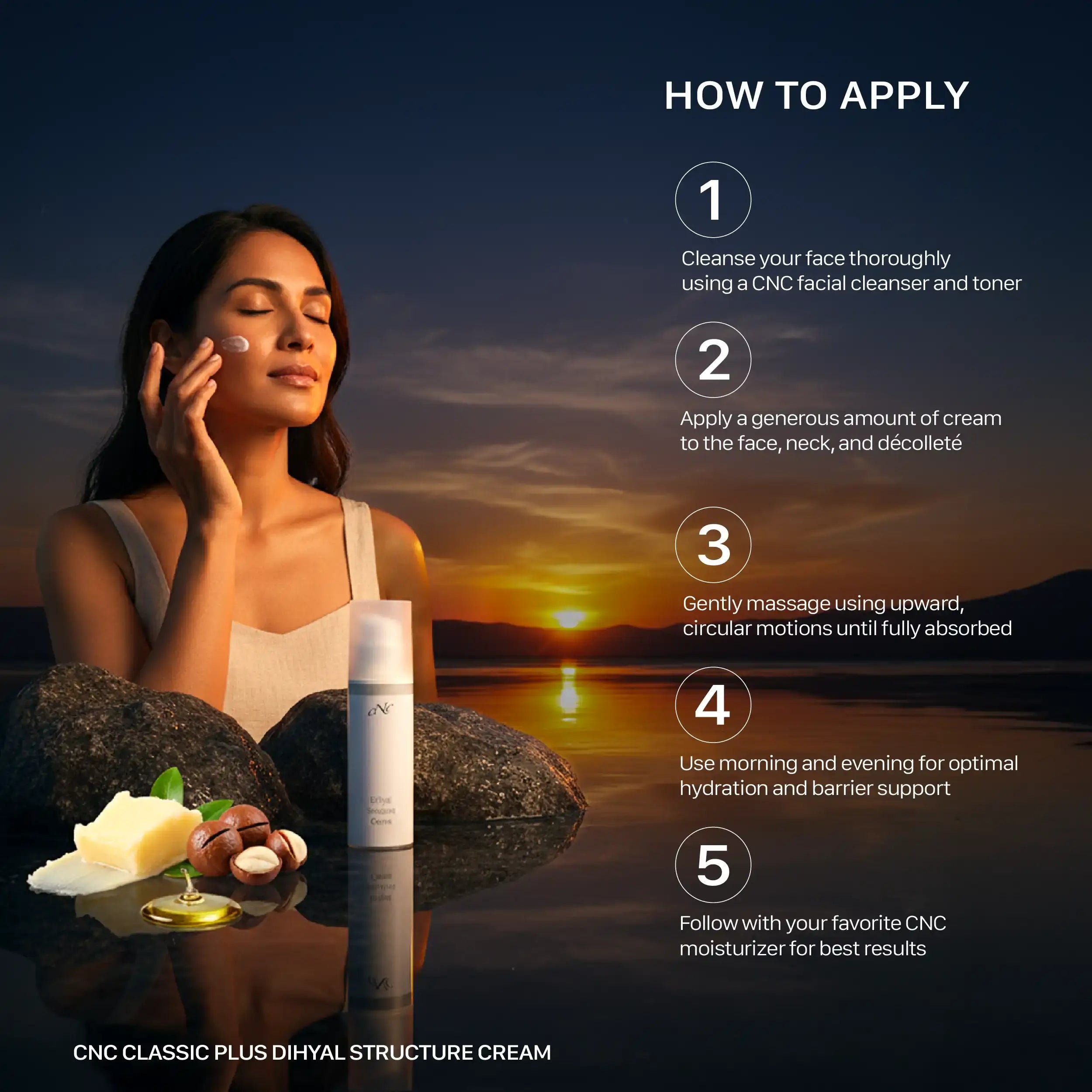 CNC Classic PLUS DiHyal Structure Creme, 150 ml, Face Moisturizers