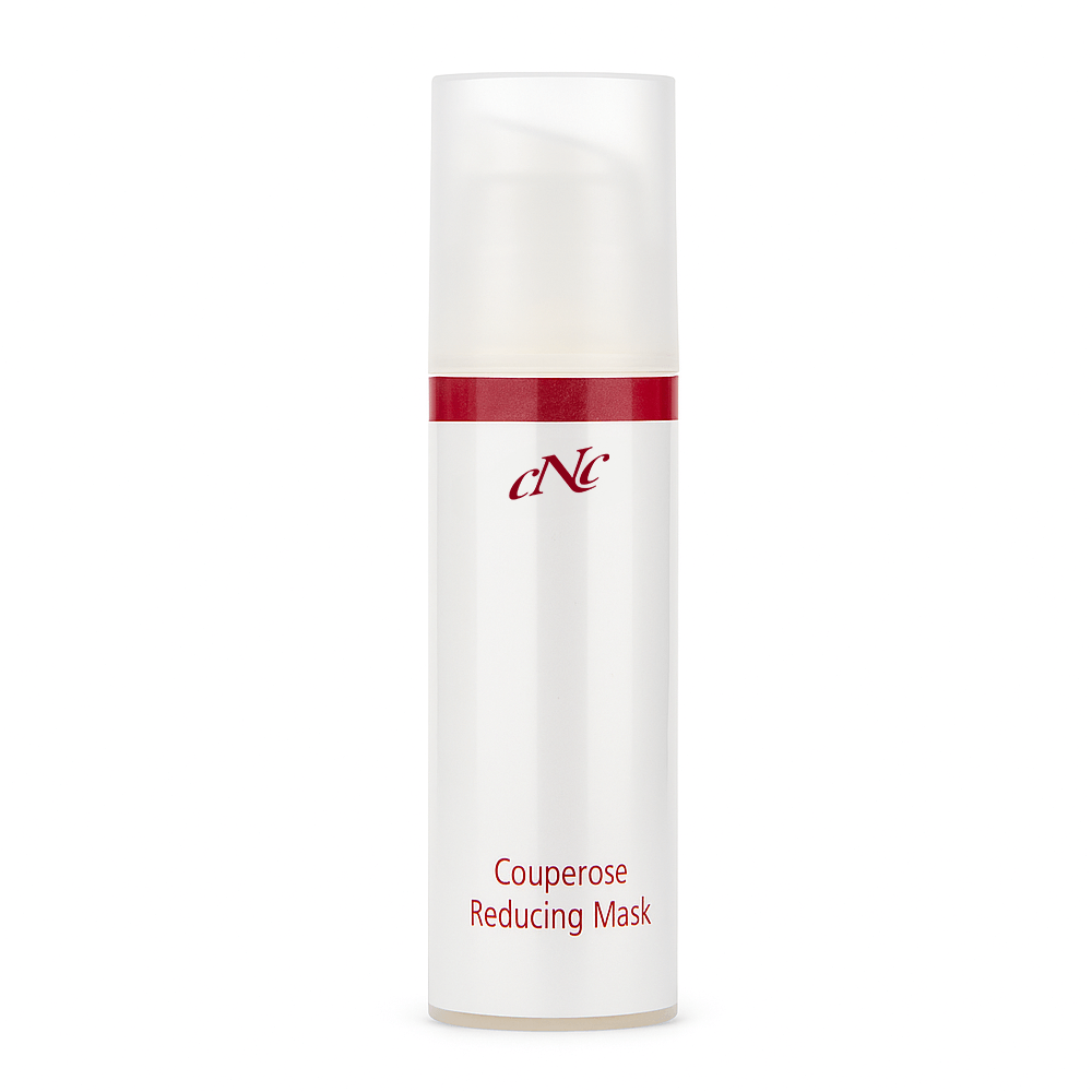 CNC Couperose Reducing Mask 150ml – calming face mask in a white tube, designed to reduce redness and strengthen sensitive skin.