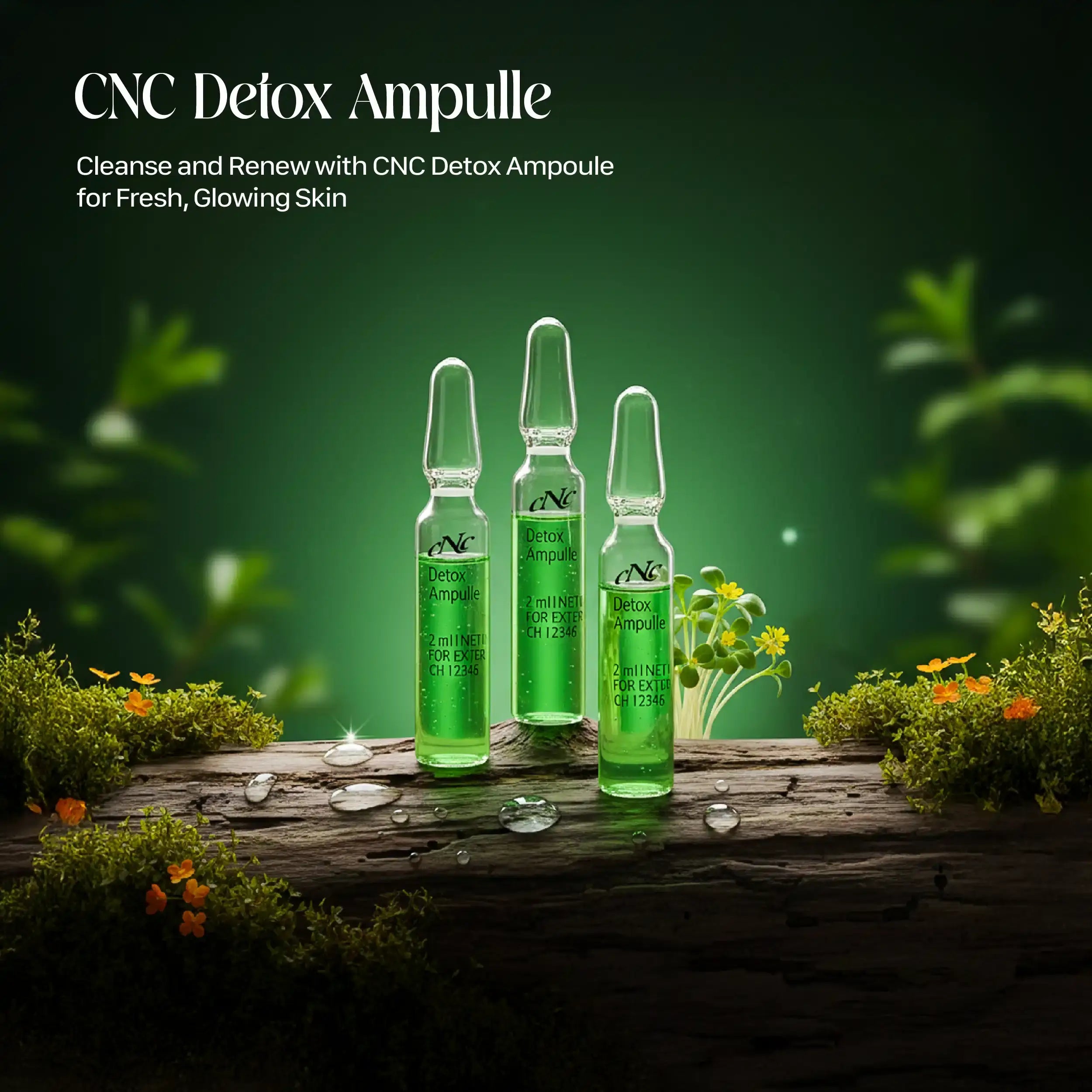 CNC Detox Ampoule Purify & Renew - 10x2ml
