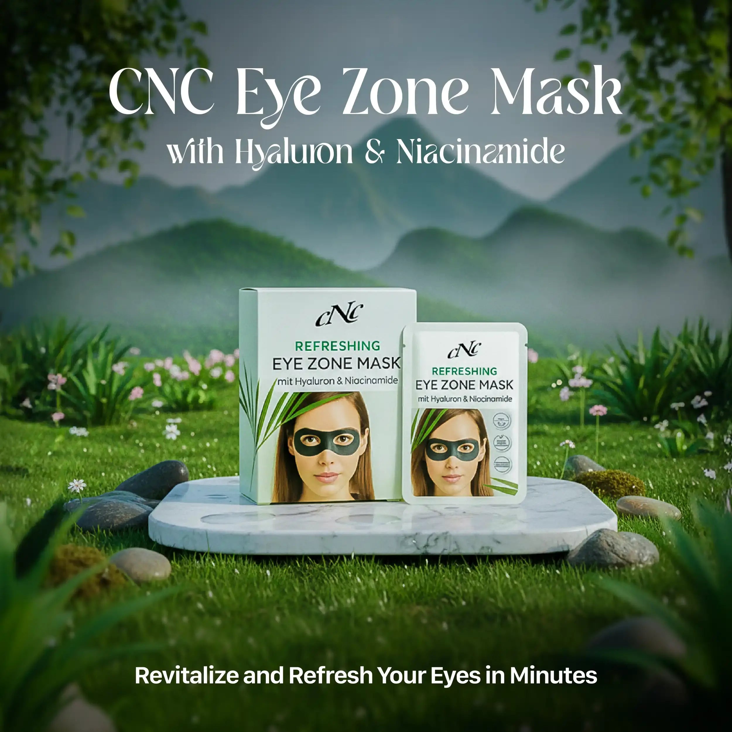 CNC Eye Zone Mask with Hyaluron & Niacinamide – 20 pcs