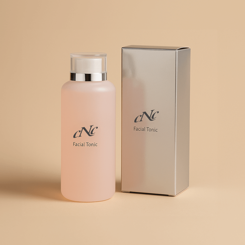 CNC Facial Tonic 200ml – gentle hydrating toner that soothes and preps the skin after cleansing, ideal for all skin types.
