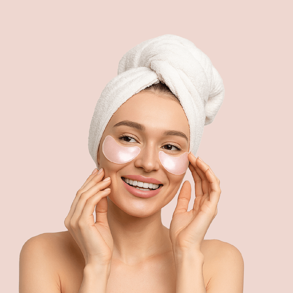 CNC Hydrogel Under-Eye Pads – 9 sets of pairs designed to refresh tired eyes and reduce signs of fatigue.