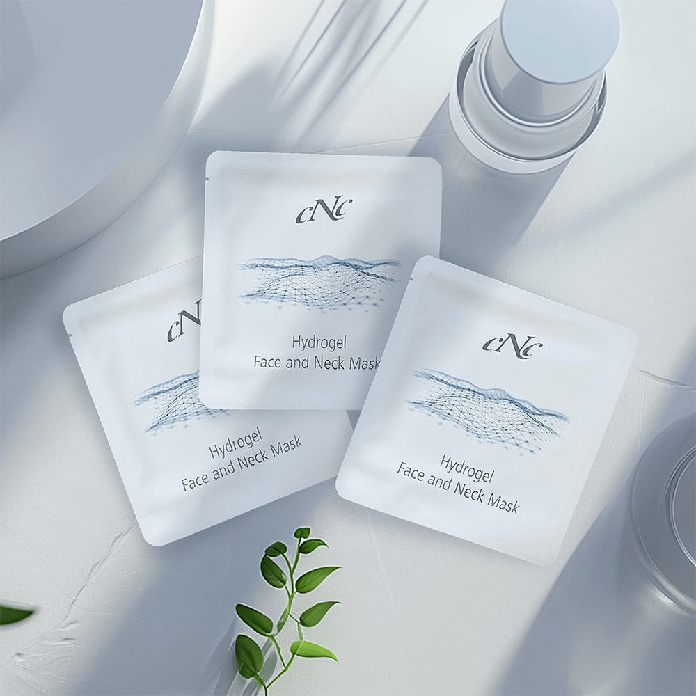 CNC Lift & Hydration Hydrogel Masks – 6-piece skincare set for plumping, firming, and soothing dehydrated skin.