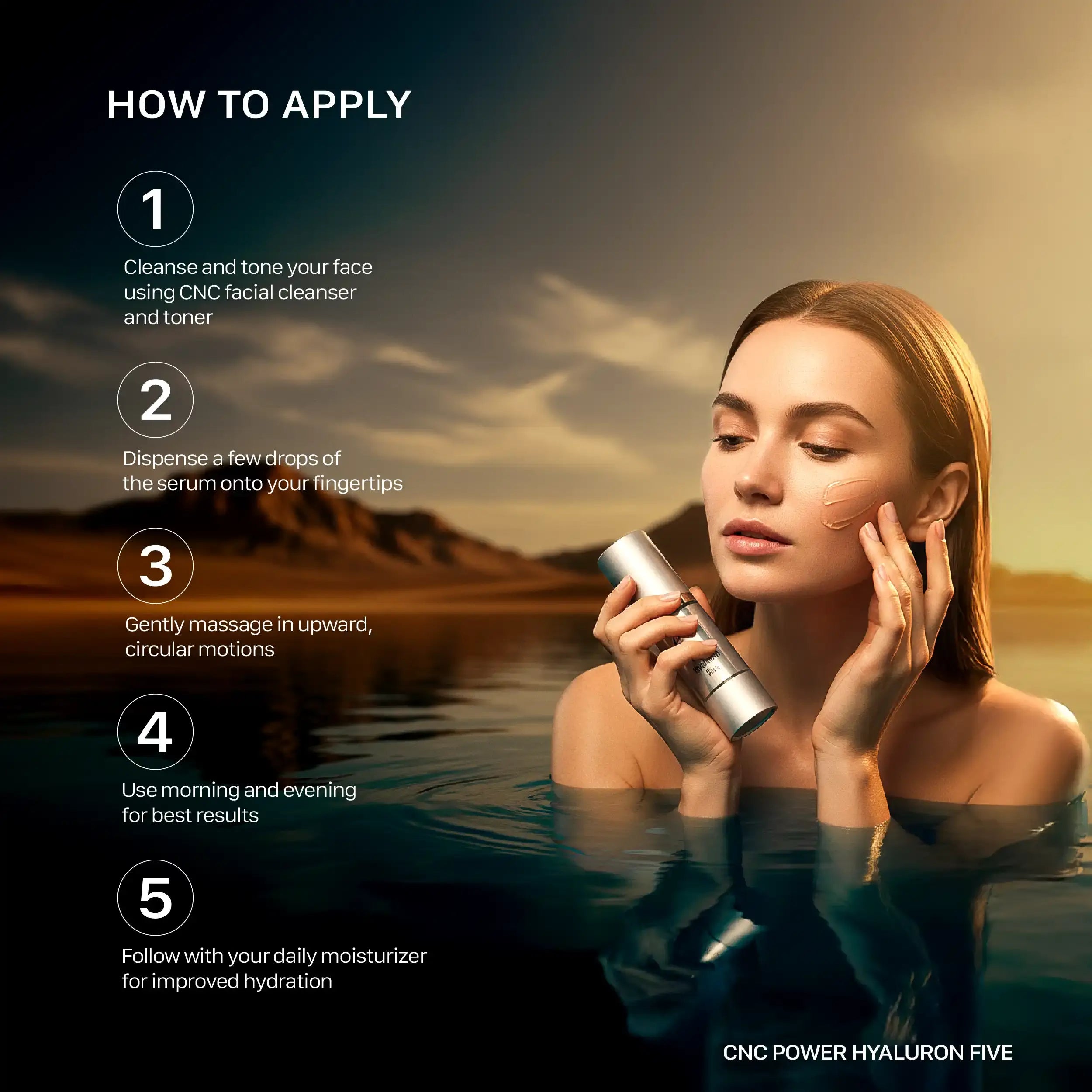 CNC Power Hyaluron Five Serum 30ml