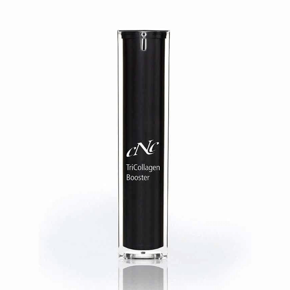 CNC Collagen Booster and Vitamin C – skincare set including a 50ml firming cream and 3x2ml antioxidant serums.