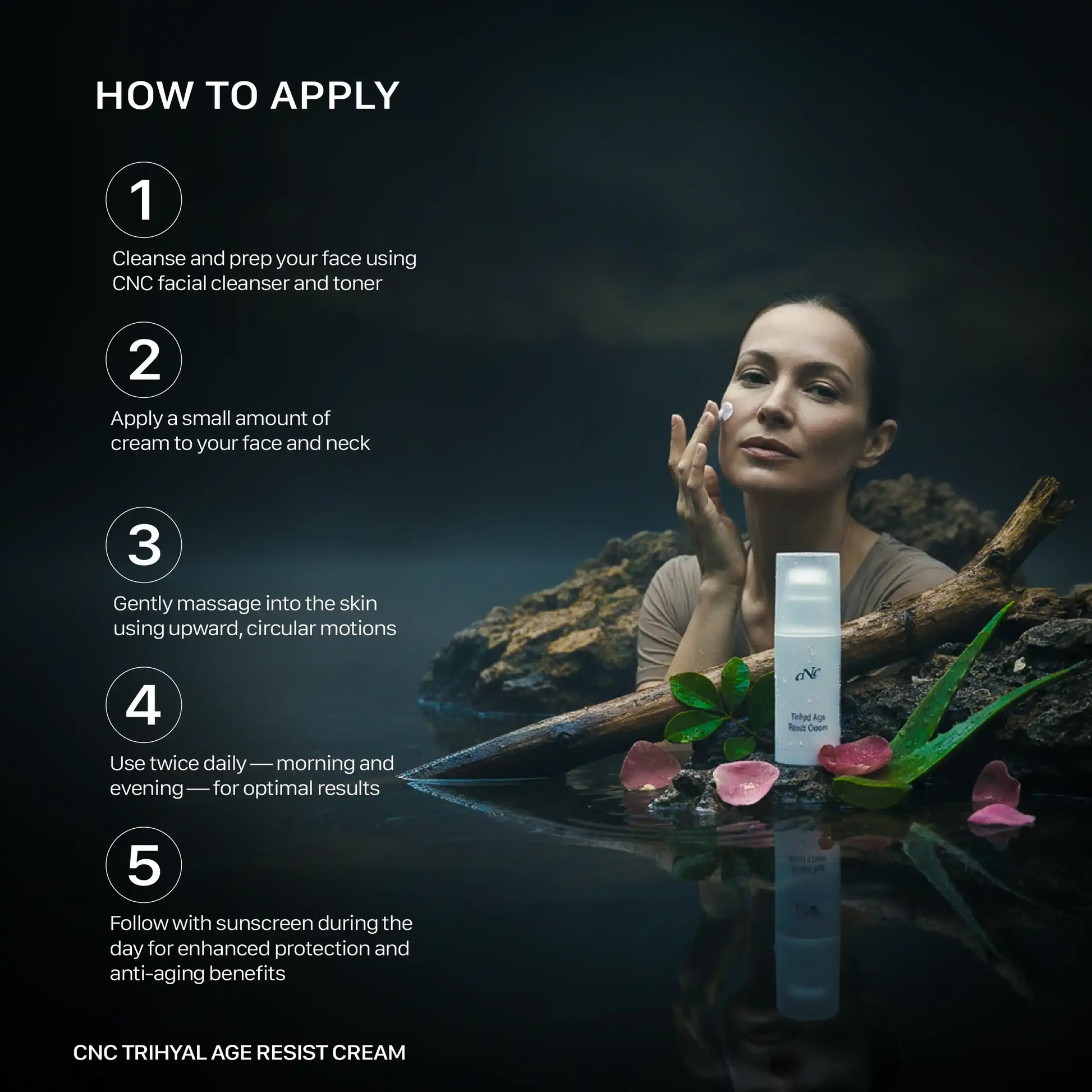 CNC TriHyal age resist cream 100 ml, Anti-Aging Skin Care