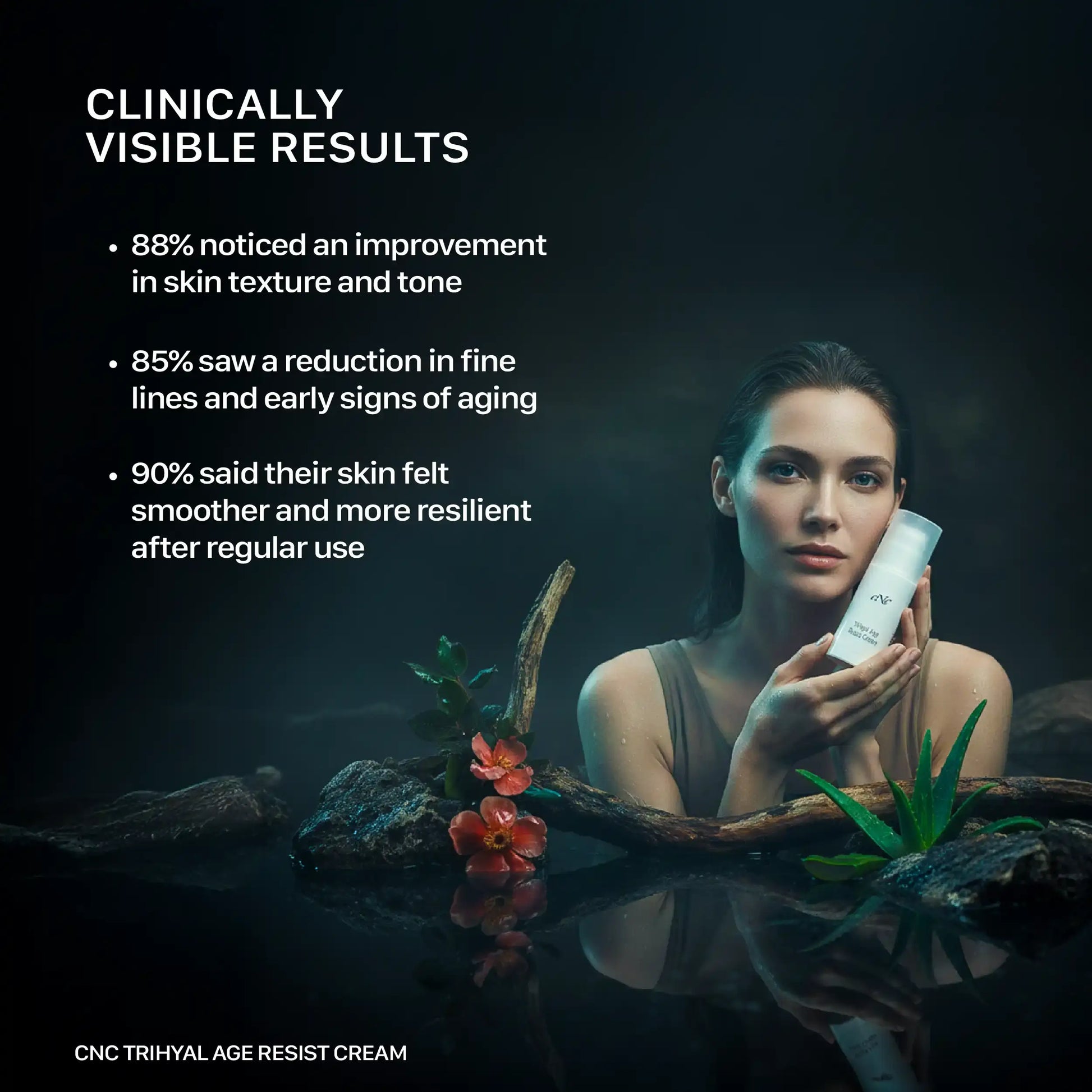 CNC TriHyal age resist cream 100 ml, Anti-Aging Skin Care