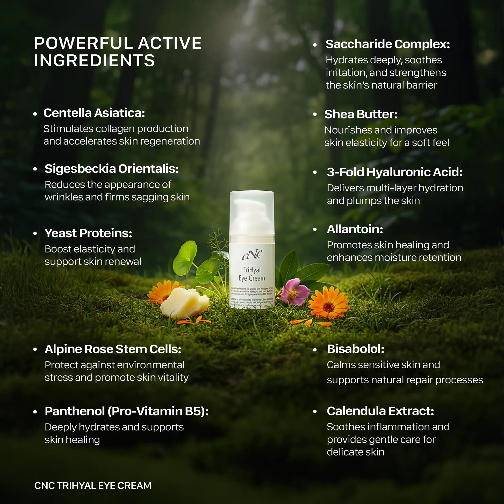 CNC Trihyal eye cream 30ml, Eye Creams