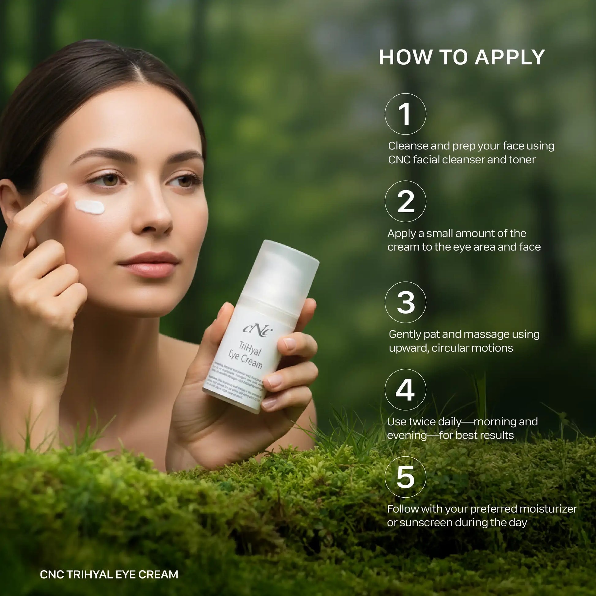 CNC Trihyal eye cream 30ml, Eye Creams