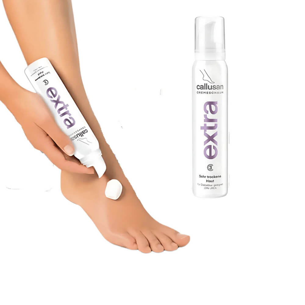 Callusan Extra Foot Cream Mousse 125ml KNIGHTS PHARMACY