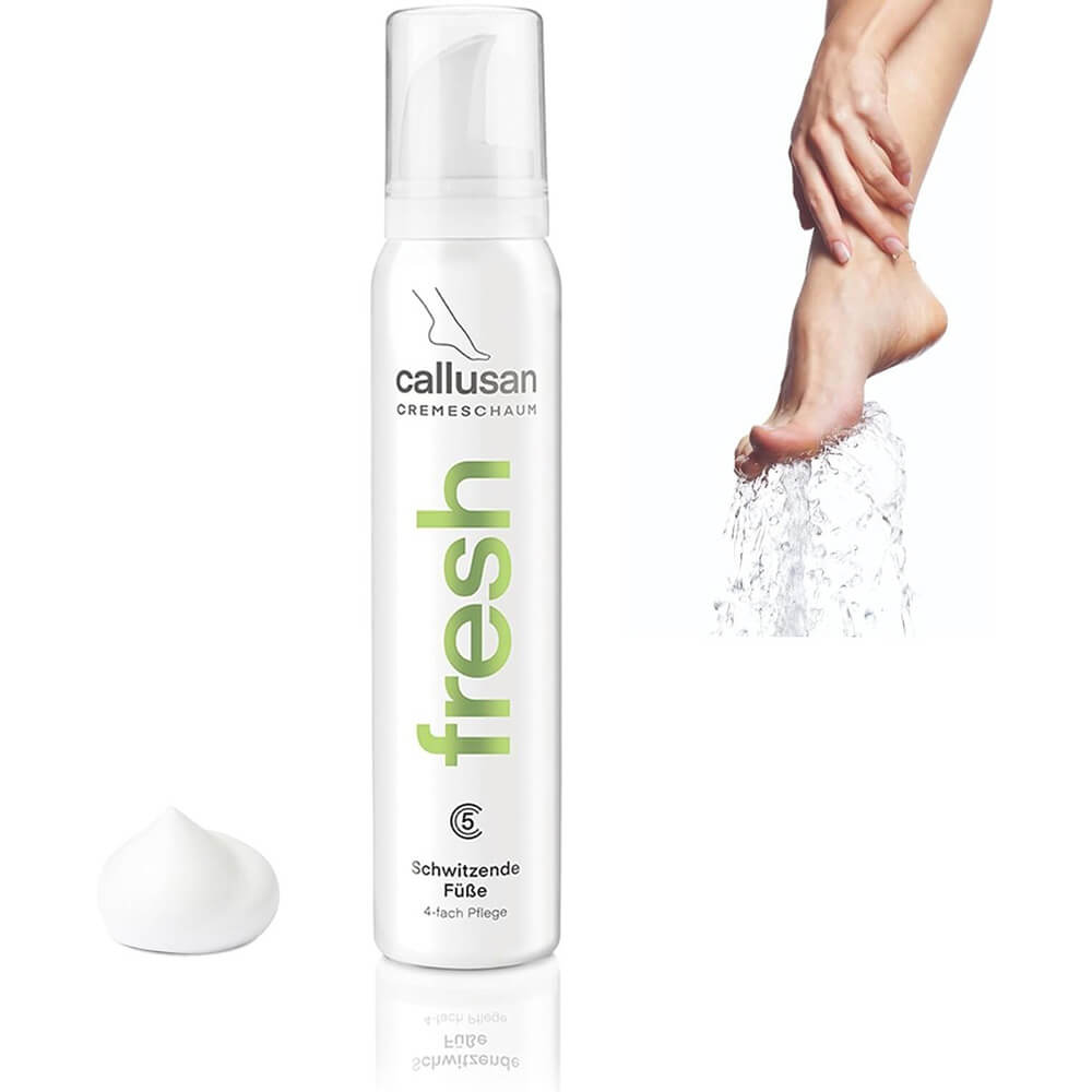 Callusan Fresh Cream Mousse 125ml – cooling foot care mousse