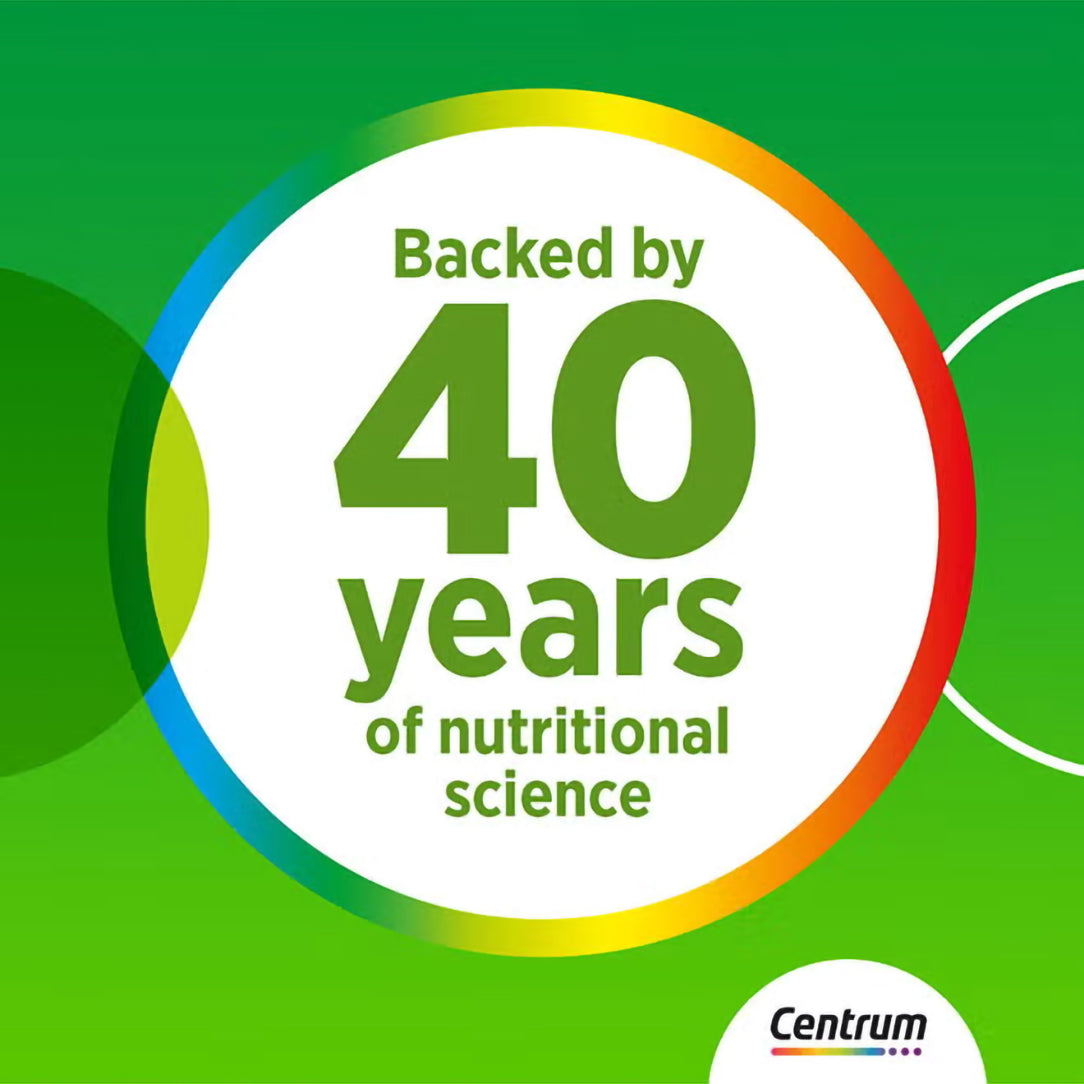 Centrum Adult Multivitamin with Lutein - 30 Tablets, Multivitamin Supplements