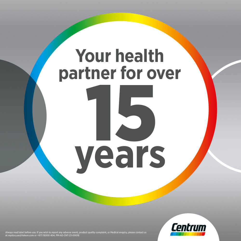 Centrum Silver with Lutein - 30 Tablets, Multivitamin Supplements