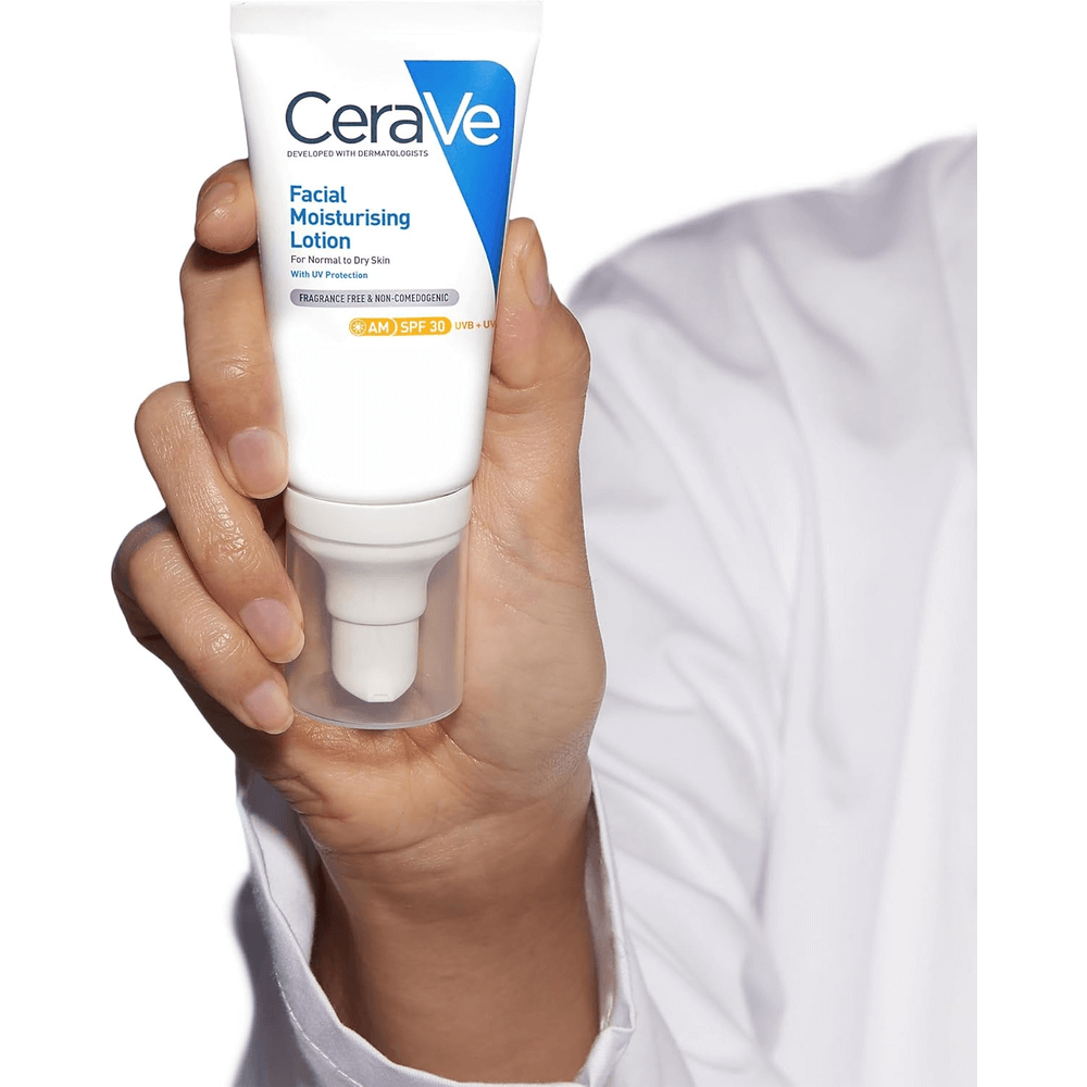 CeraVe AM Facial Moisturizing Lotion with SPF 50 for Day Use - 52ml, Face Moisturizers