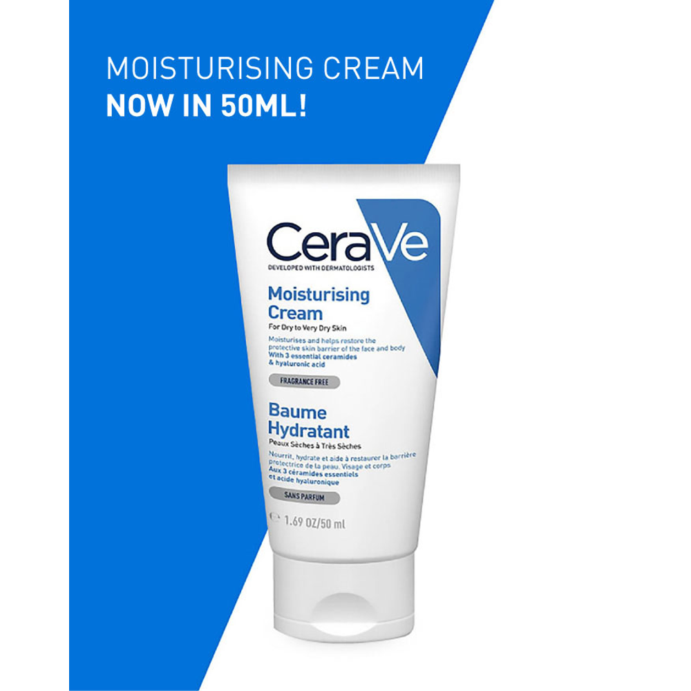 CeraVe Moisturizing Cream - 50ml (1.69oz), Face Moisturizers