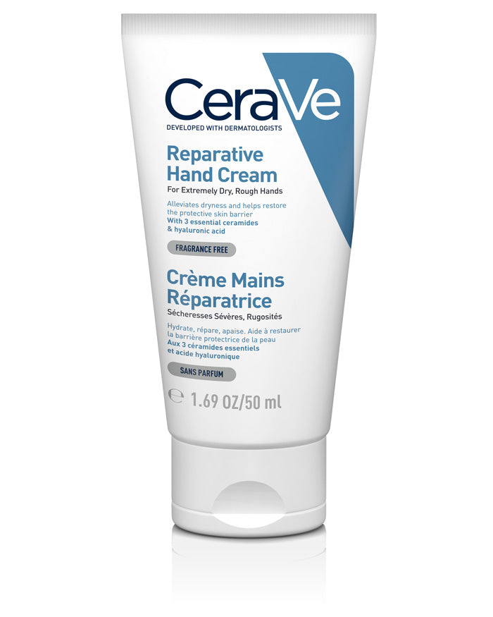 CeraVe Therapeutic Hand Cream with Hyaluronic Acid - 50ml, Lotions & Moisturizers