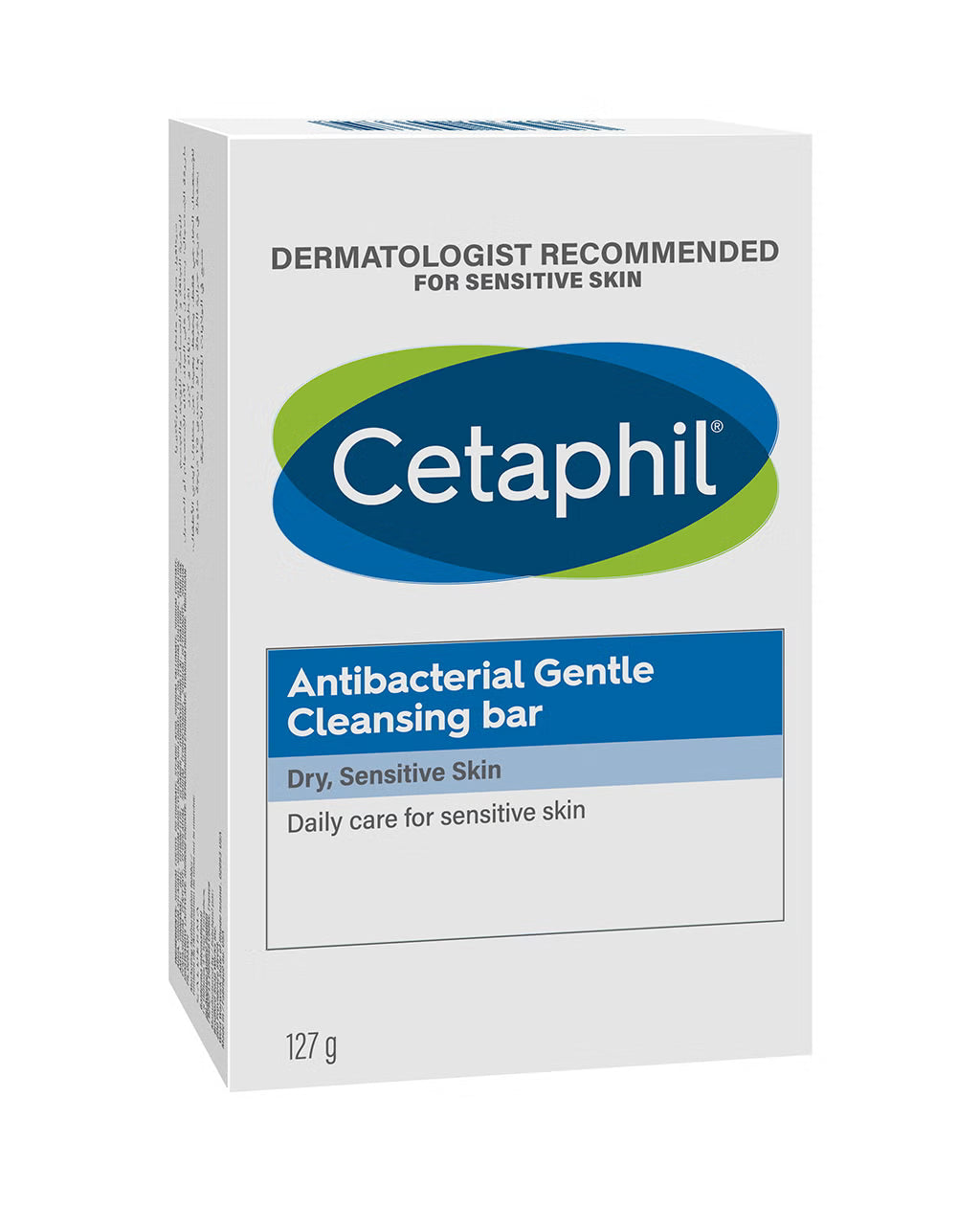 Cetaphil Antibacterial Gentle Cleansing Bar - 127g, Bar Soap