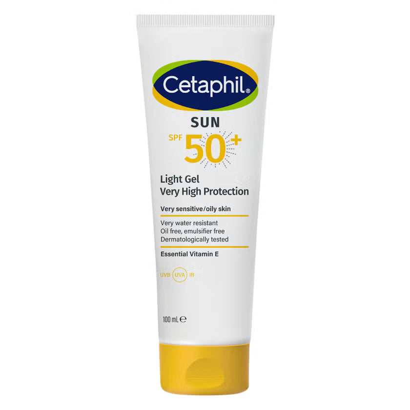 Cetaphil Sun Light Gel Sunscreen SPF 50+ - 50ml, Sunscreen
