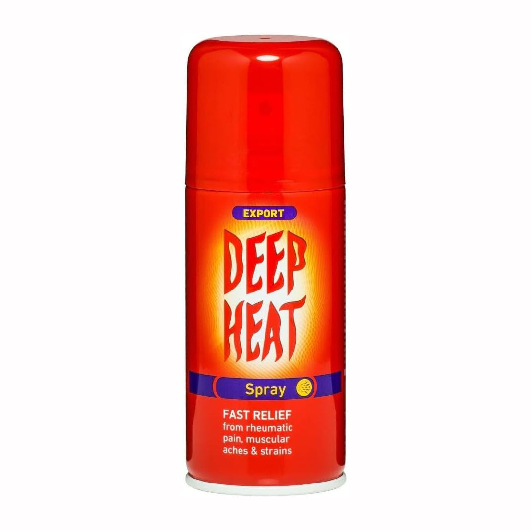 Deep Heat Fast Relief Spray - 150ml, Heat Rubs