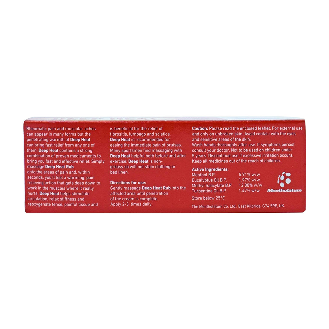 Deep Heat Pain Relief Rub - 67g, Heat Rubs