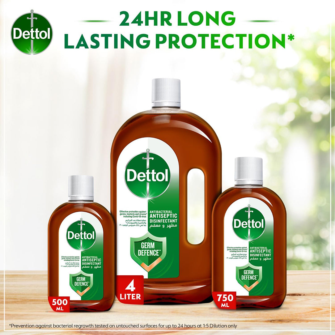 Dettol Antiseptic Disinfectant Liquid - 500ml, Antiseptics & Cleaning Supplies