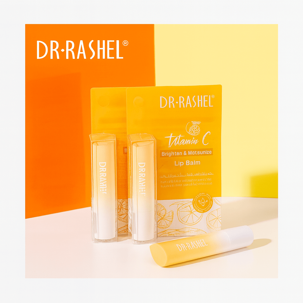 Dr.Rashel Vitamin C Brighten & Moisturize Lip Balm - 3g, Lip Balms