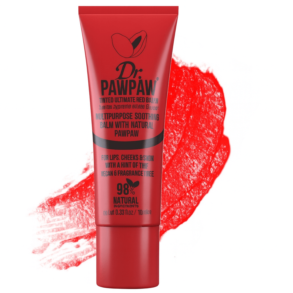 Dr. PawPaw Tinted Ultimate Red Multi-Purpose Balm - 10ml, Lip Balms