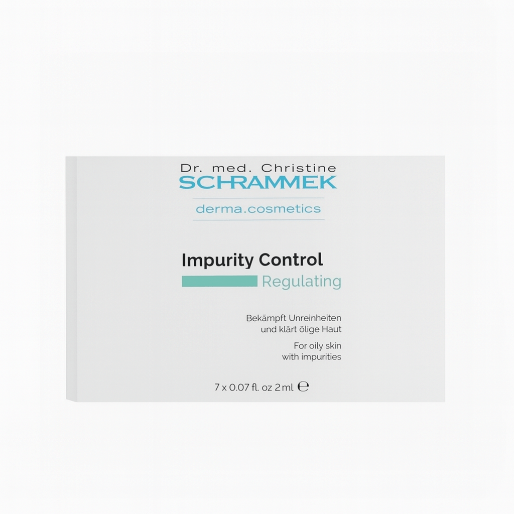 Dr. med. Christine Schrammek Impurity Control Clarifying Ampoules - 14ml (7x2ml), Face Serums