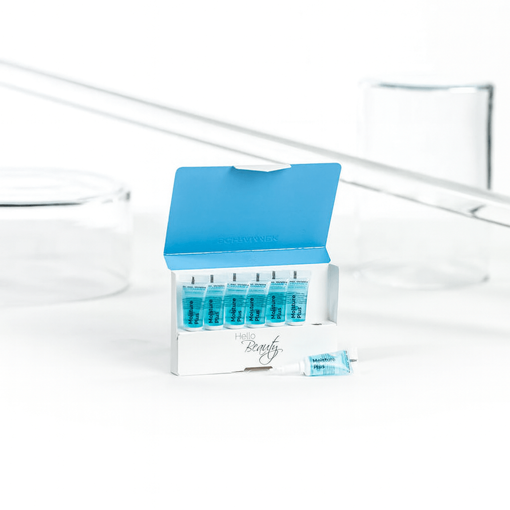 Dr. med. Christine Schrammek Moisture Plus Hydrating Ampoules - 14ml (7x2ml), Face Serums