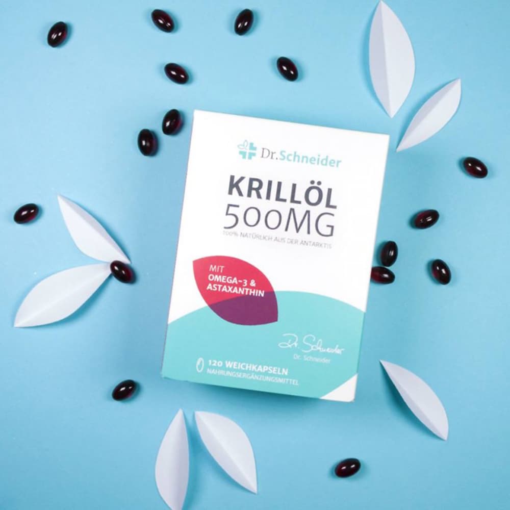 Dr. Schneider Krill Oil Premium Omega-3 Supplement 500 mg KNIGHTS PHARMACY