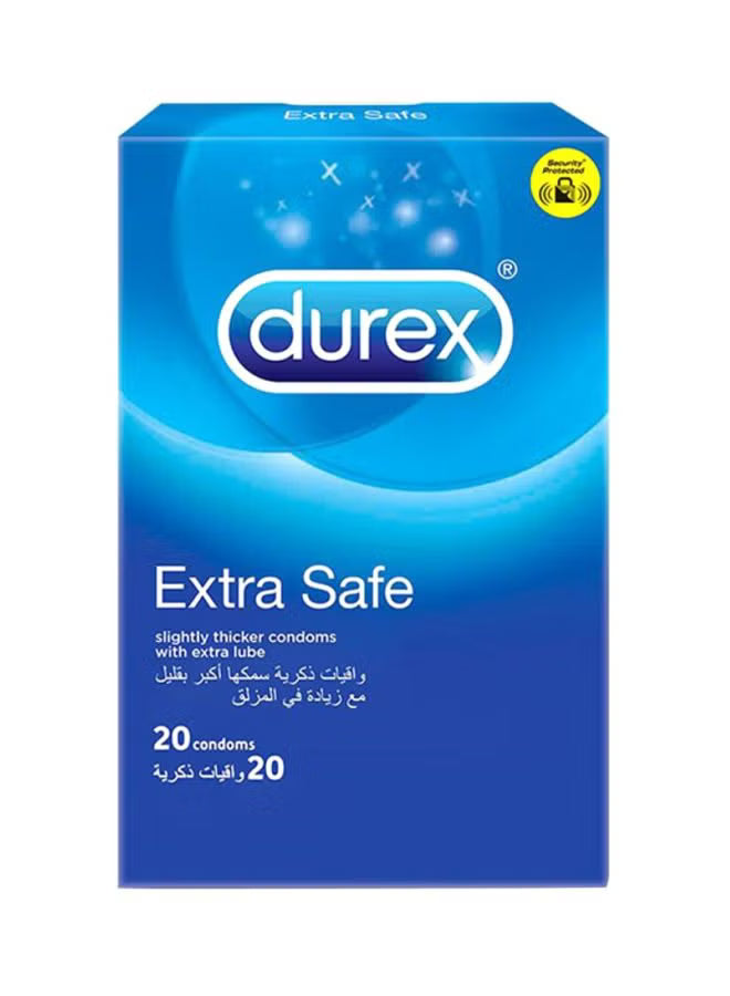 Durex Extra Safe Condoms - Pack of 20s, Condoms