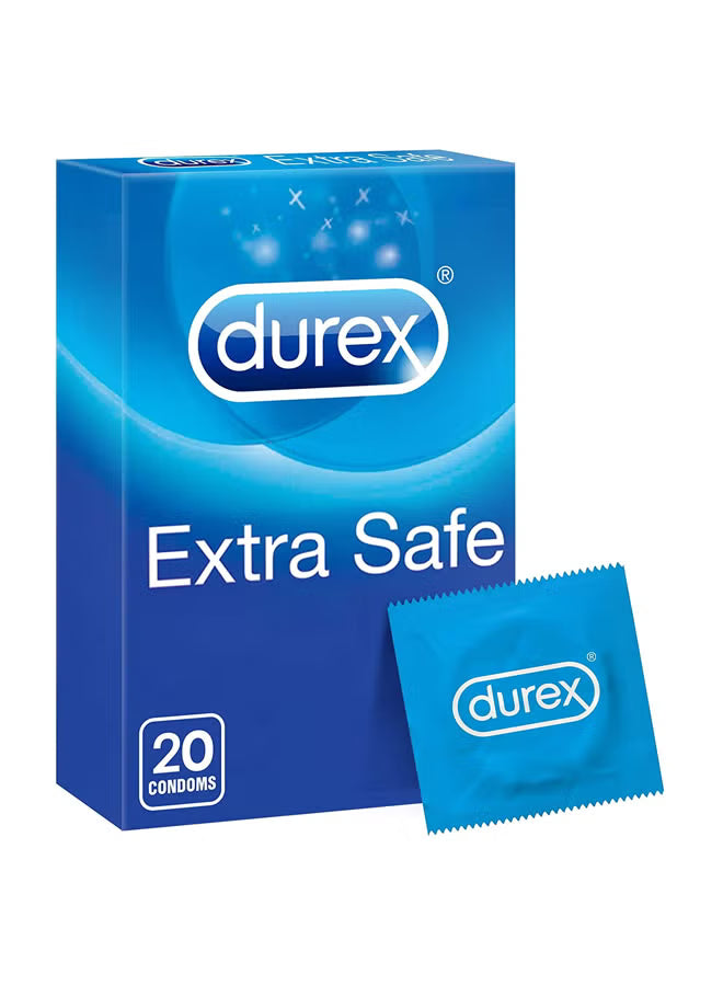 Durex Extra Safe Condoms - Pack of 20s, Condoms