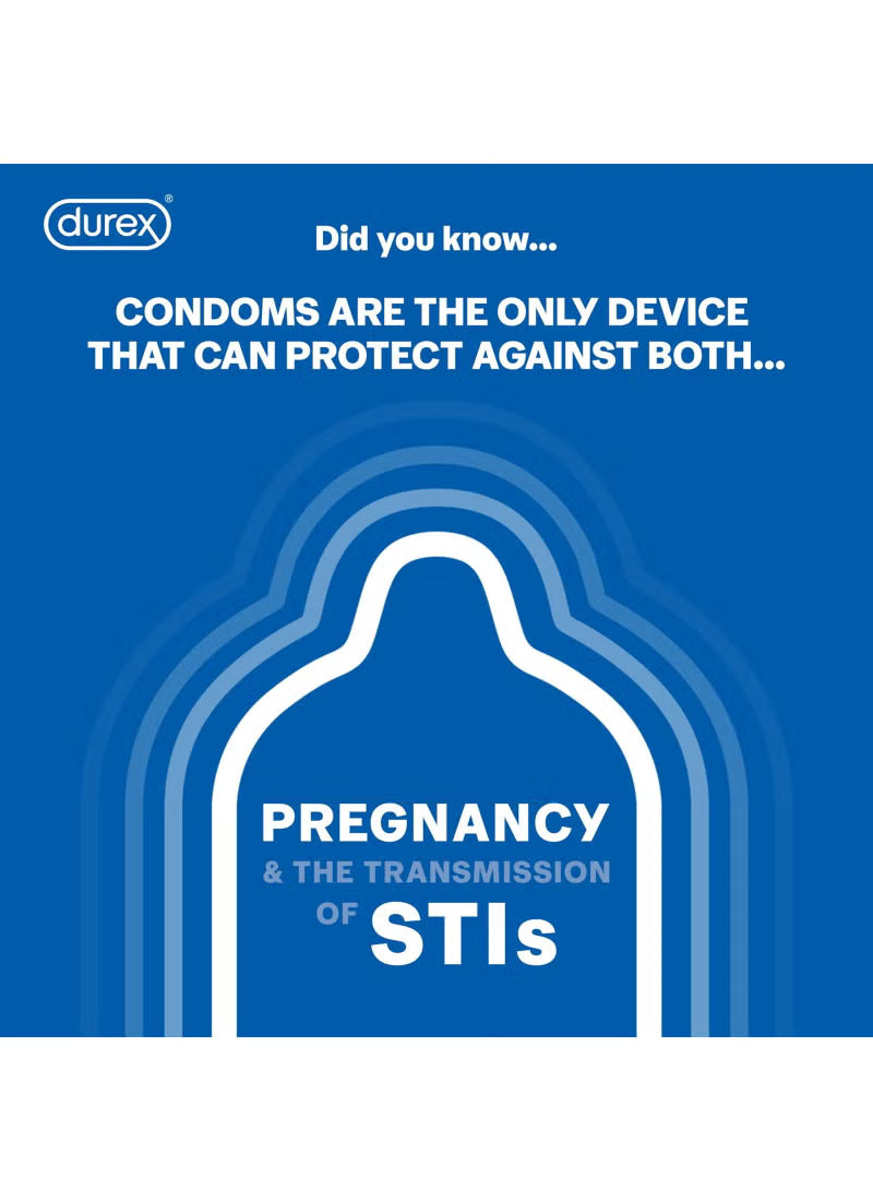 Durex Invisible Extra Thin Condoms - Pack of 3s, Condoms