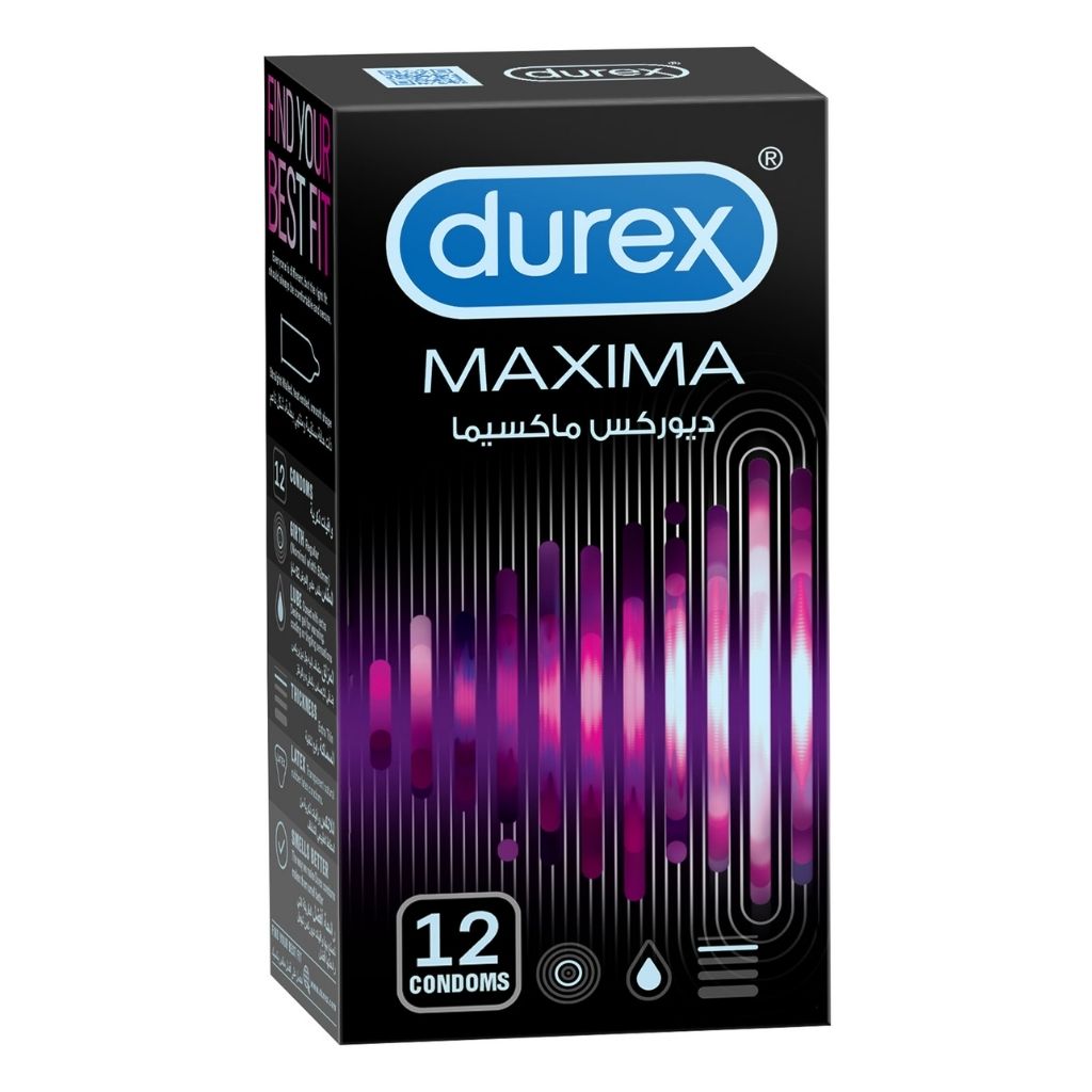 Durex Maxima Condoms - Pack of 12s, Condoms