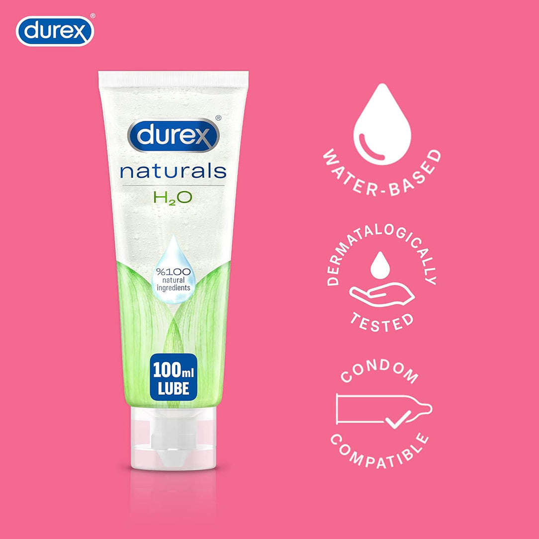 Durex Naturals Pure Intimate Lubricant Gel - 100ml, Personal Lubricants