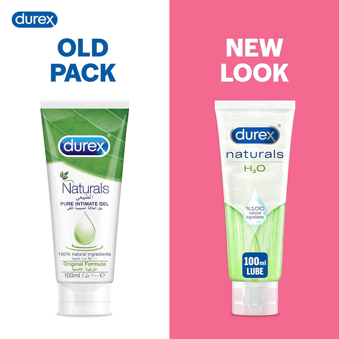 Durex Naturals Pure Intimate Lubricant Gel - 100ml, Personal Lubricants