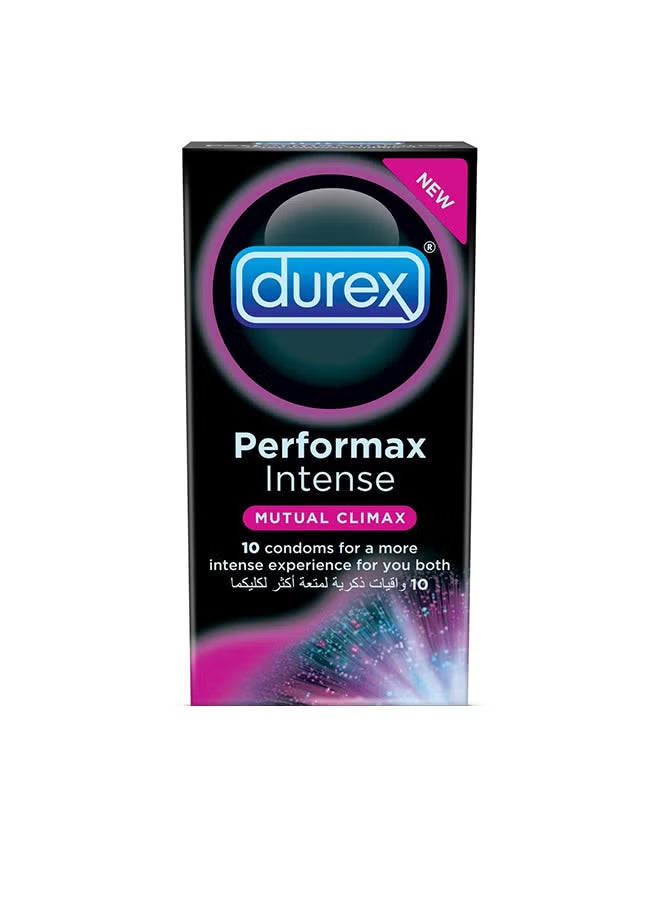 Durex Performax Intense Condoms - Pack of 10s, Condoms