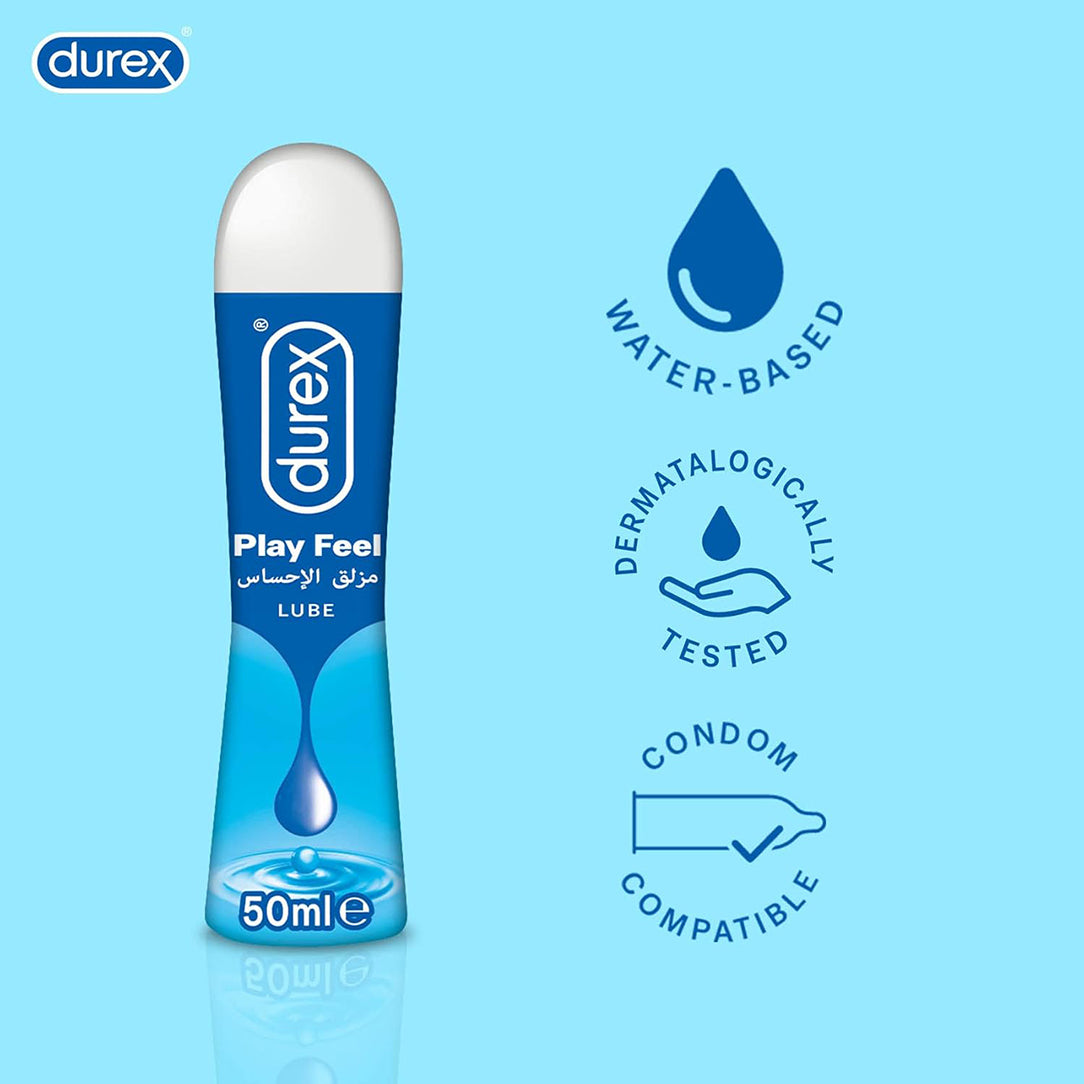Durex Play Feel Lubricant Gel - 50ml, Personal Lubricants