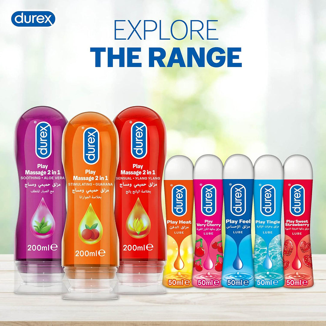 Durex Play Feel Lubricant Gel - 50ml, Personal Lubricants