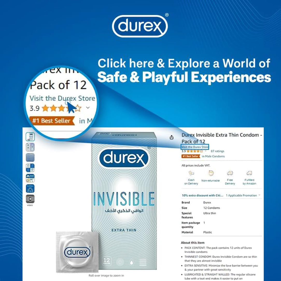 Durex Play Massage 2in1 Intimate Lubricant Guarana Gel - 200ml, Personal Lubricants