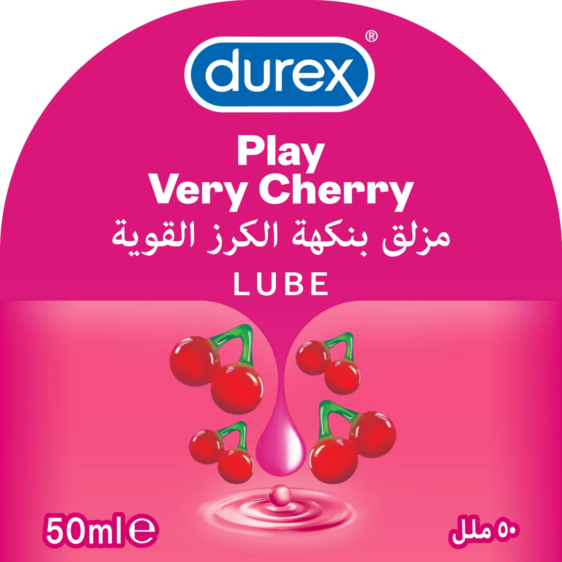 Durex Play Very Cherry Lubricant Gel - 50ml, Personal Lubricants