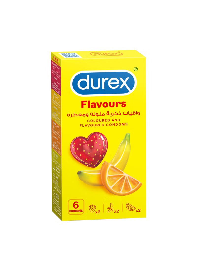 Durex Select Flavoured Condoms - Pack of 6s, Condoms