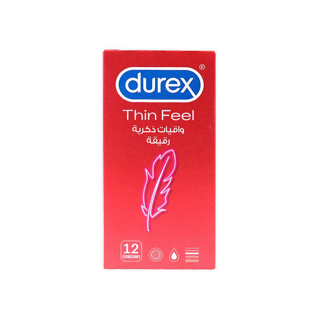 Durex Ultra Thin Feel Condoms - Pack of 12s, Condoms