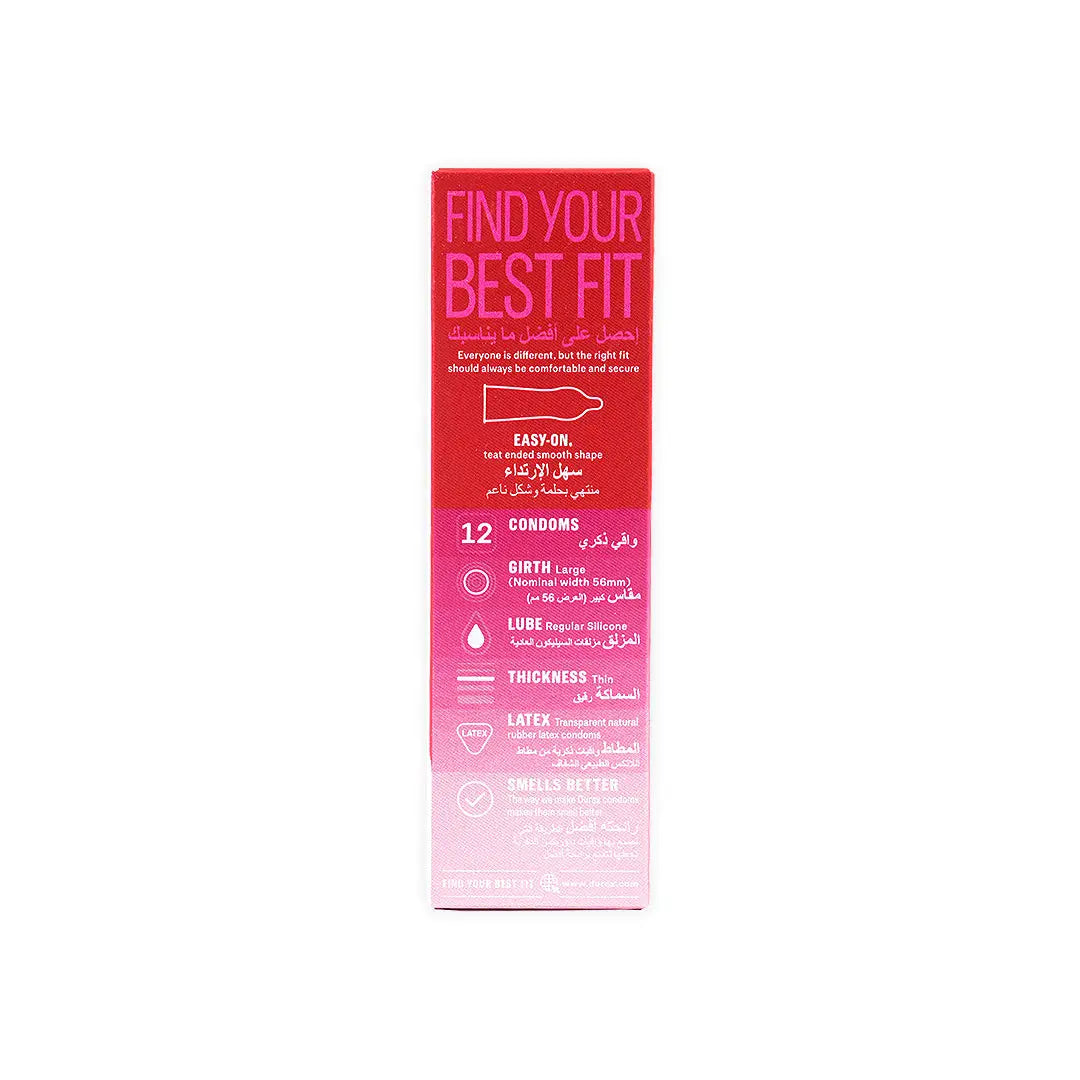 Durex Ultra Thin Feel Condoms - Pack of 12s, Condoms