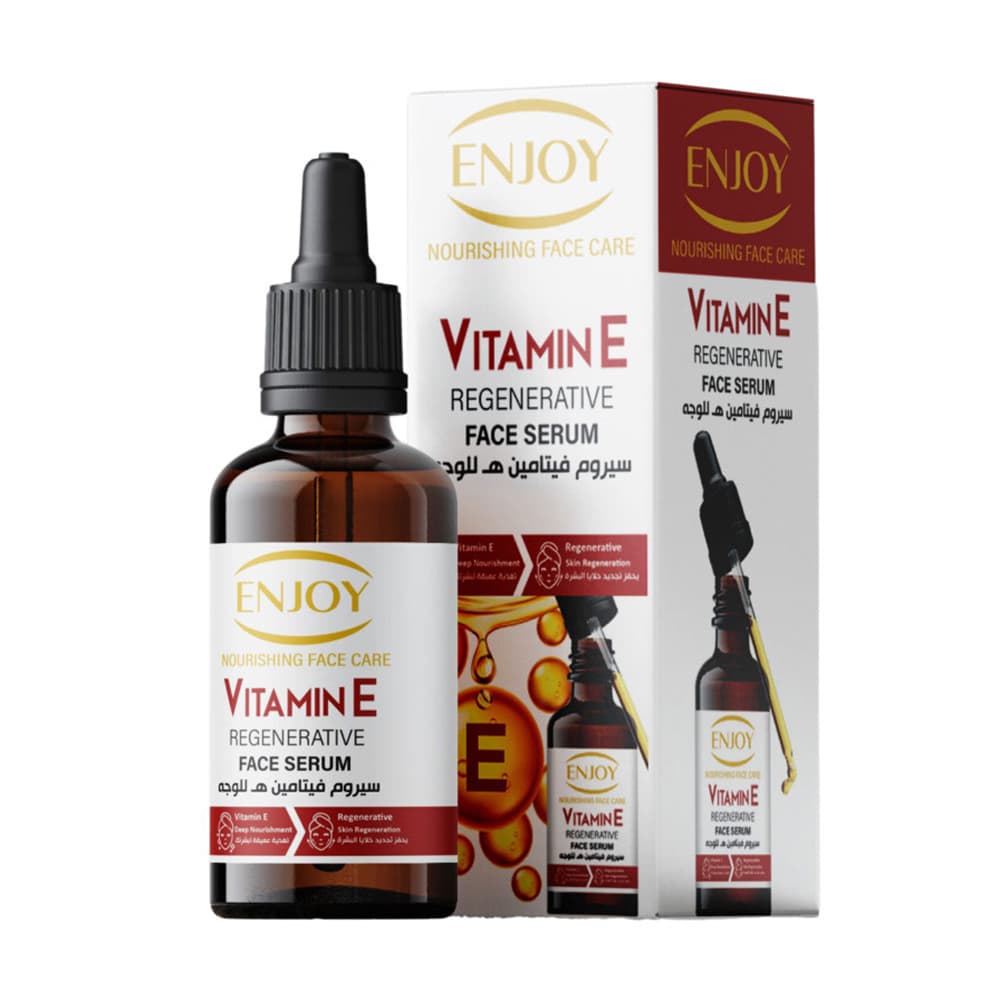 ENJOY Vitamin E Regenerative Skin Repair Face Serum 50ml bottle
