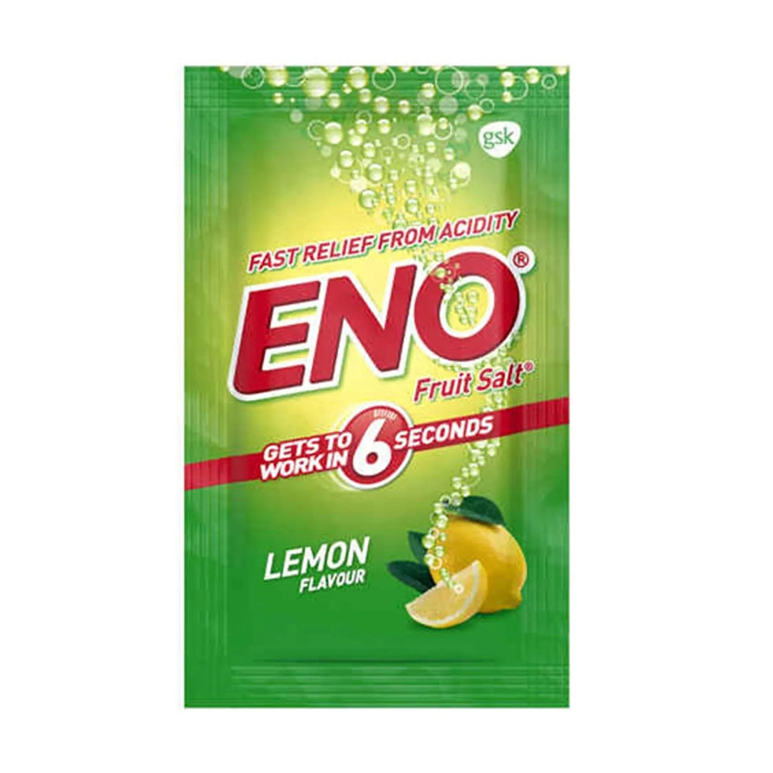 Eno Fruit Salt Lemon Sachets 5g - 10 Sachets, Digestive Supplements