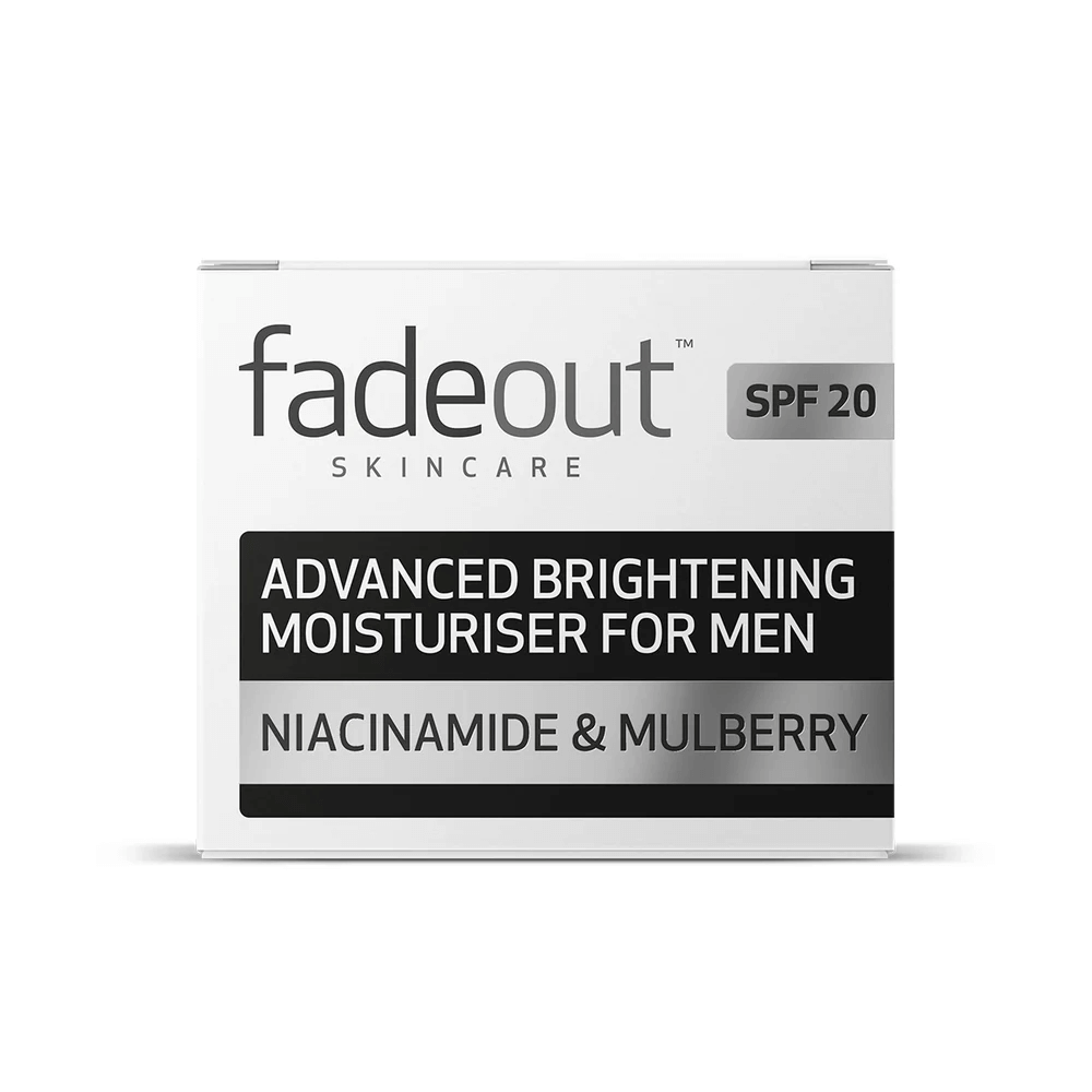 Fade Out Advanced Brightening Moisturiser for Men SPF20 - 50ml, Face Moisturizers